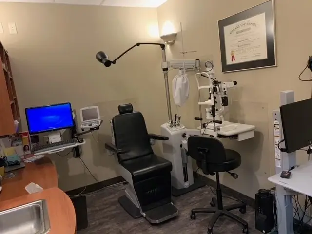 Insight Eye Care exam room.