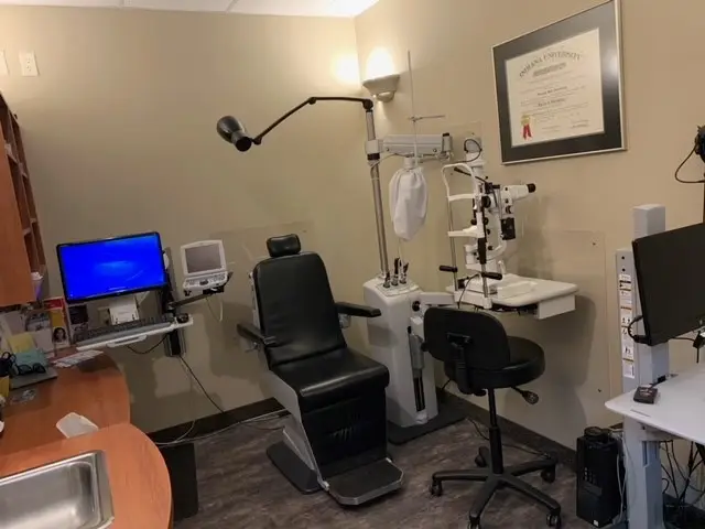 Insight Eye Care exam room.