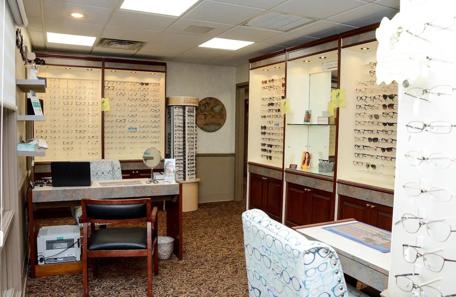 Service area inside Preferred Eyecare