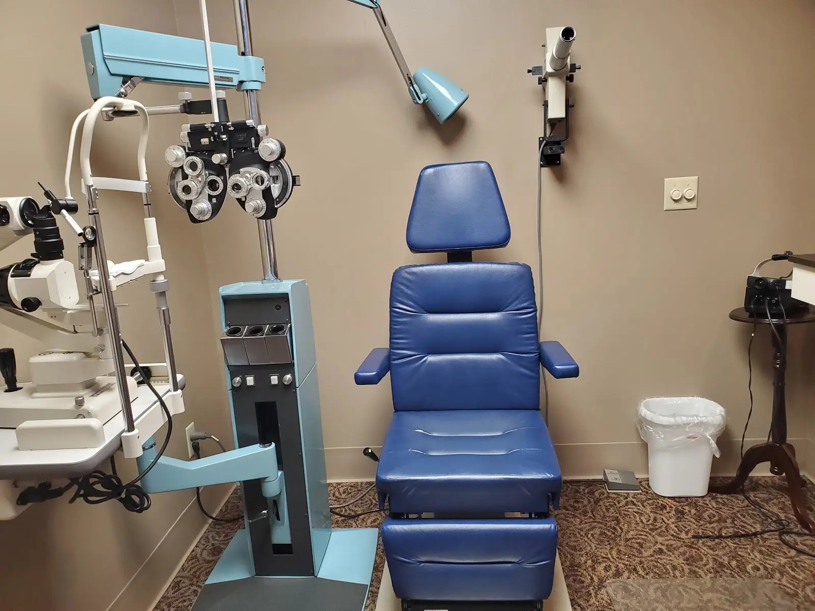 Exam room inside Preferred Eyecare