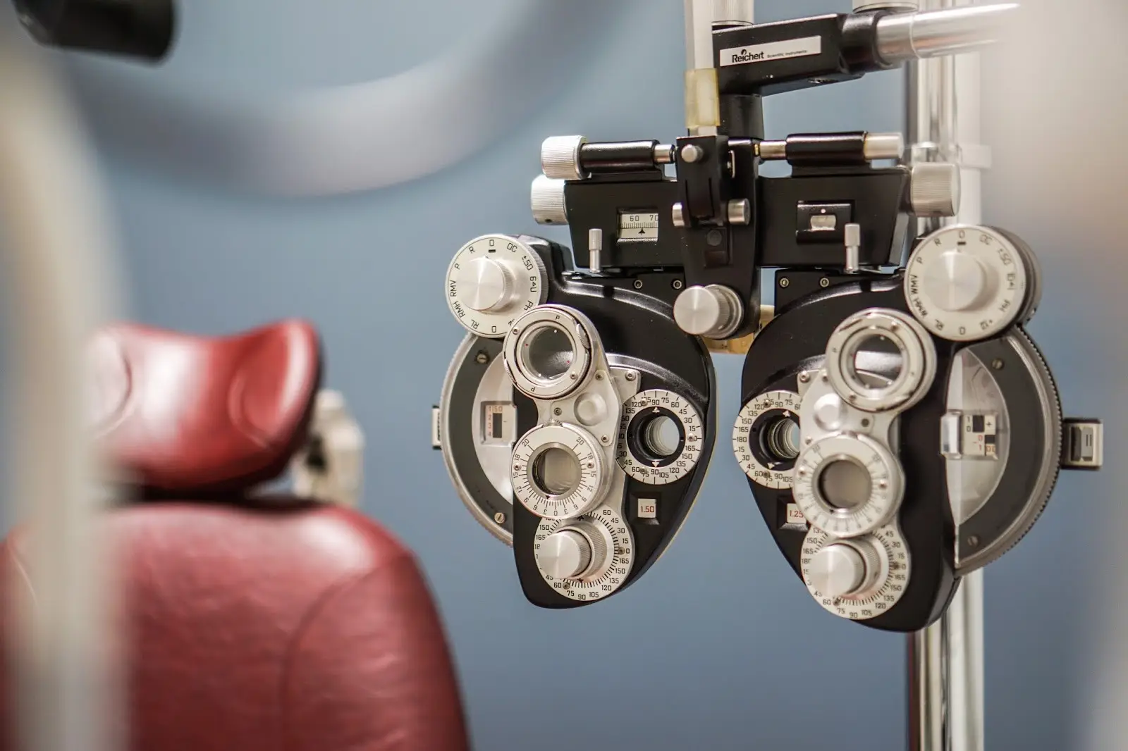 Exam room inside Family Vision Center Rochester
