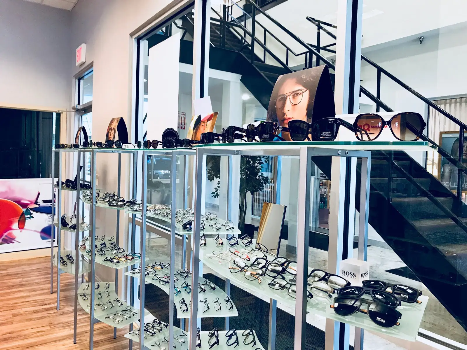 Showroom inside Family Vision Center Rochester