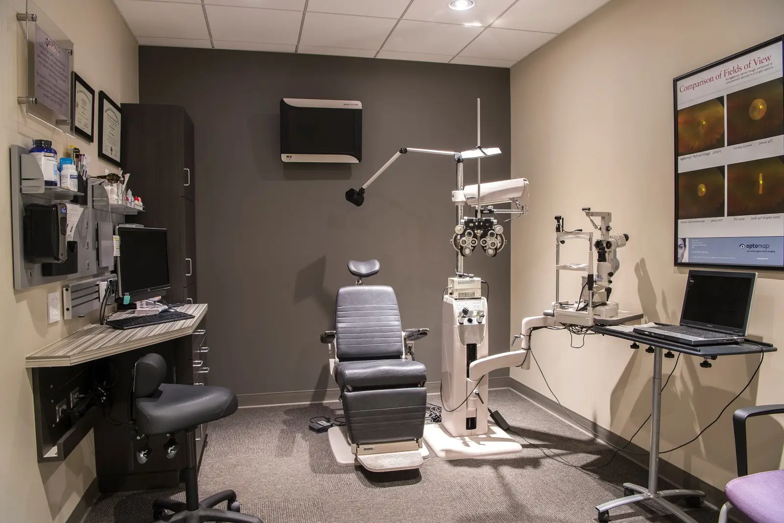 Eye exam of Buffalo Eye Clinic 103 Center Drive, MN.