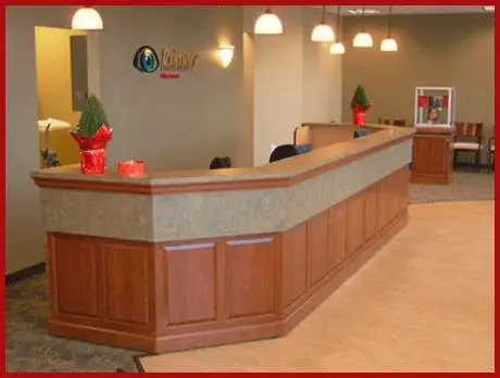 Primary EyeCare - Spring Hill front office.