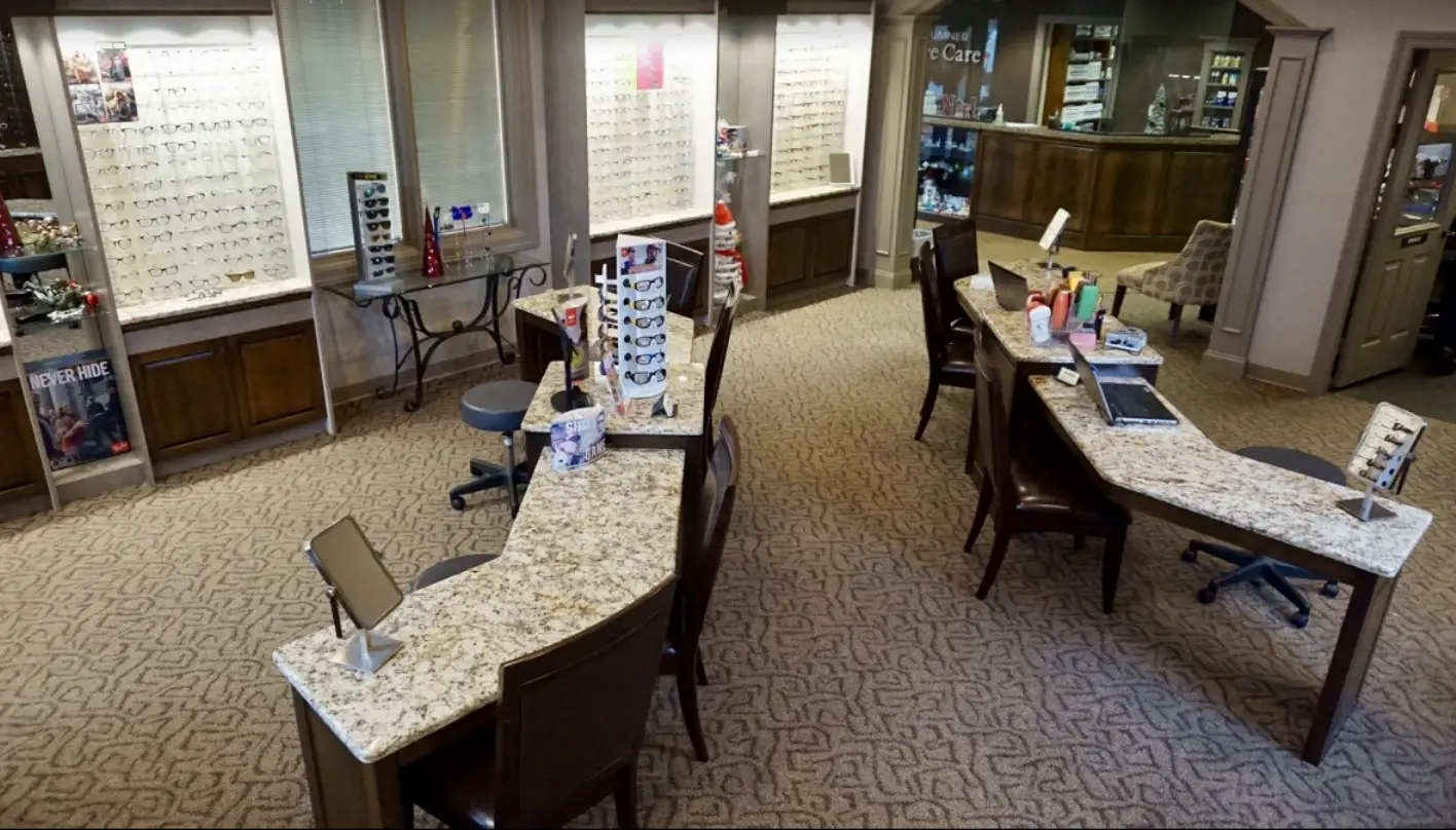 Sumner EyeCare - Portland eyewear display