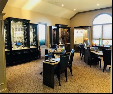 Sumner Eyecare - Gallatin eyewear display.