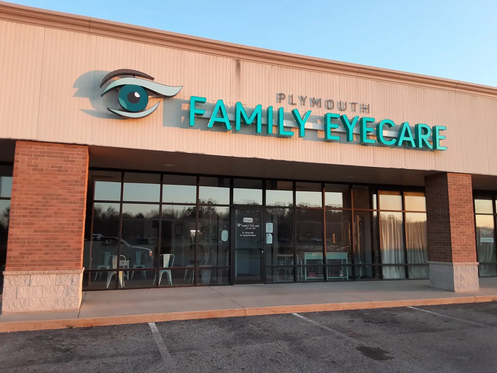 Outside Plymouth Family Eyecare