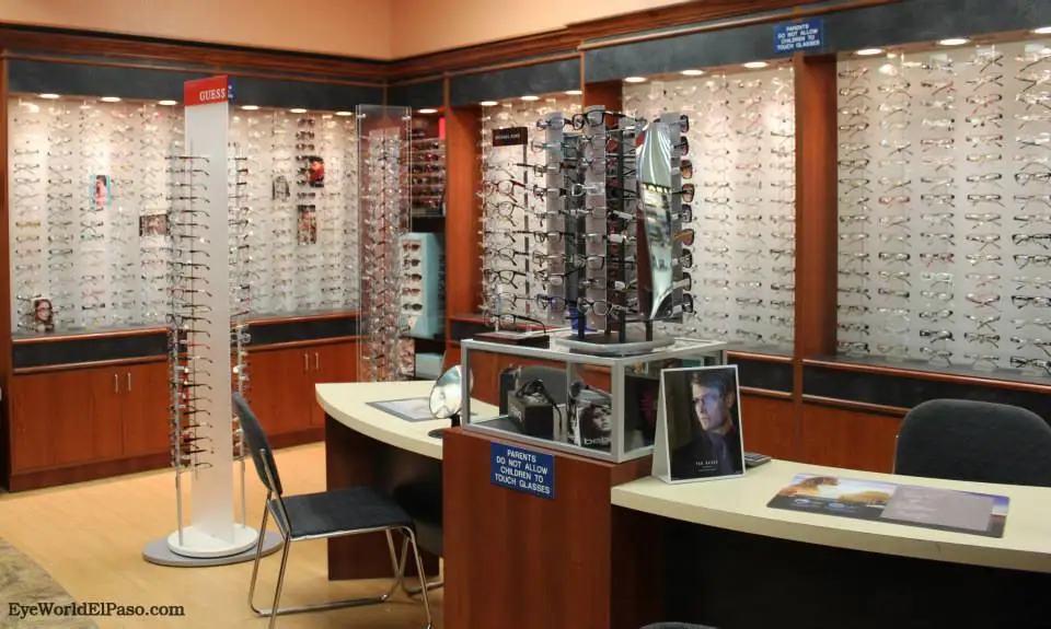 Frame displays inside Eye World