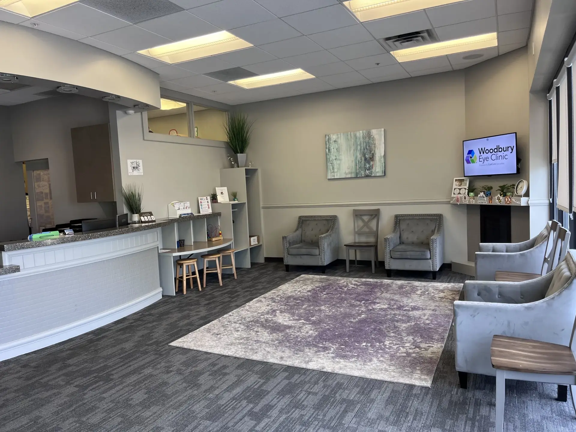Interior of Visual System Center
