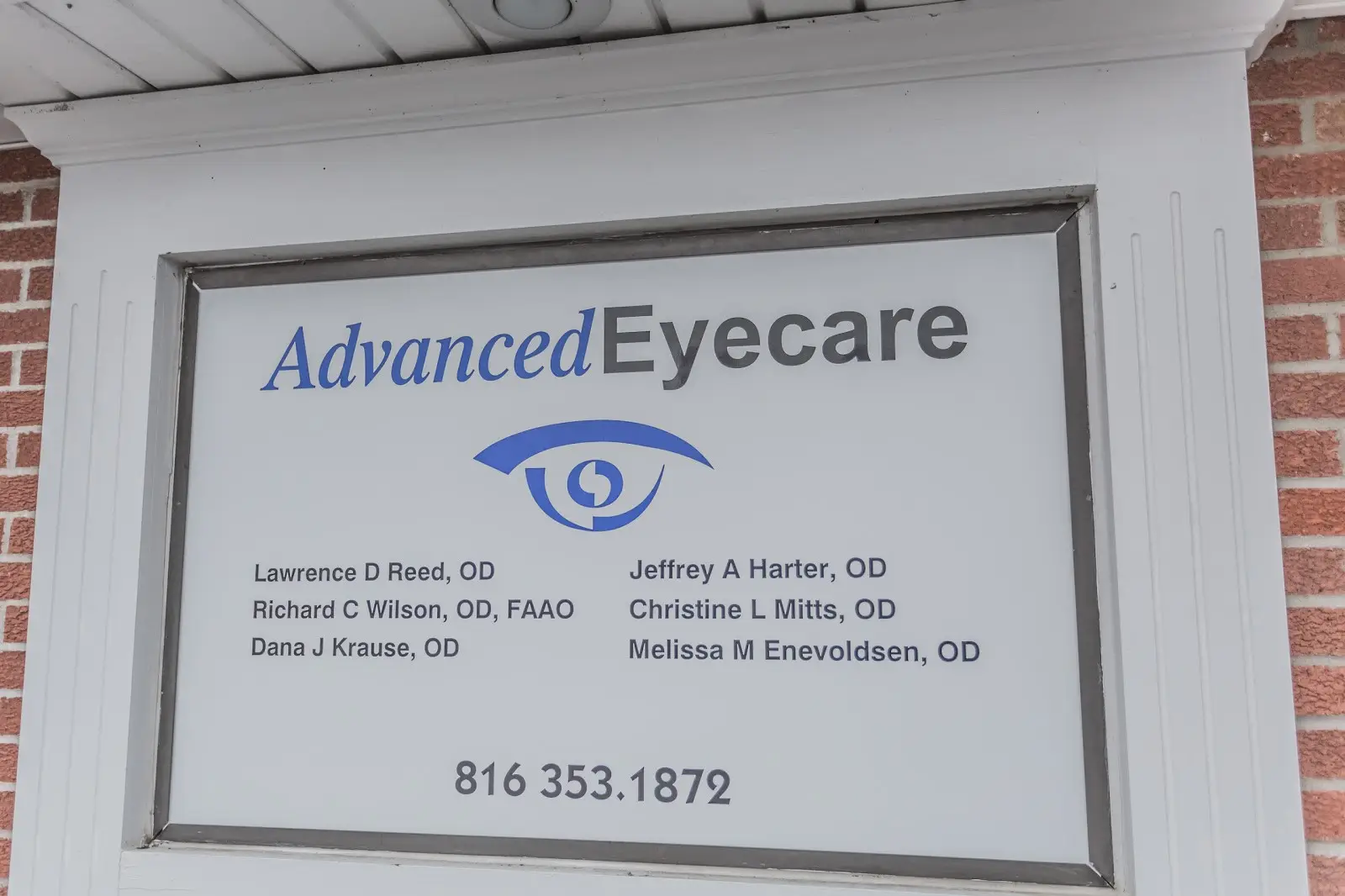 Advanced Eyecare - Raytown Signage