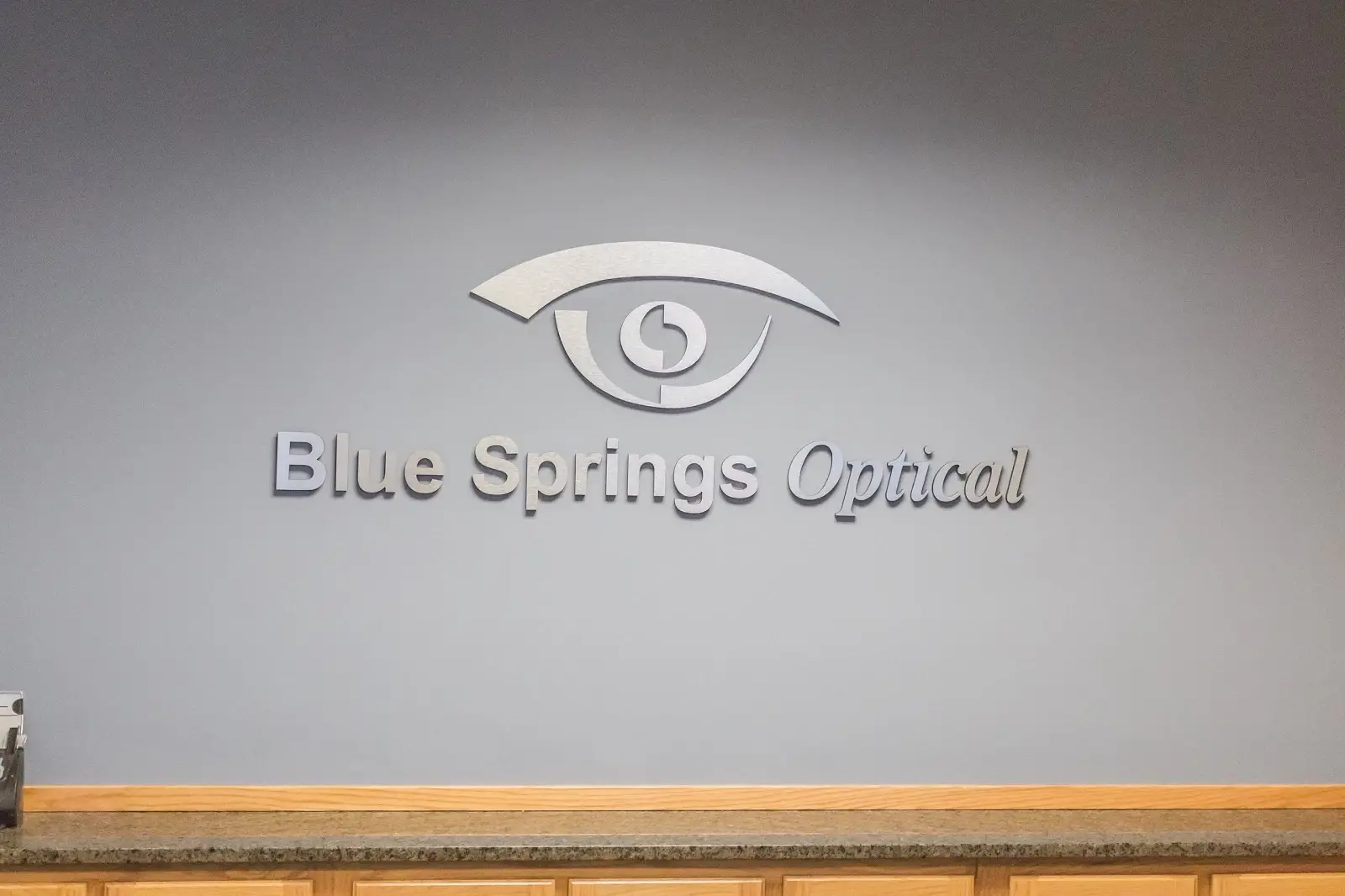 Blue Springs Optical Indoor Signage