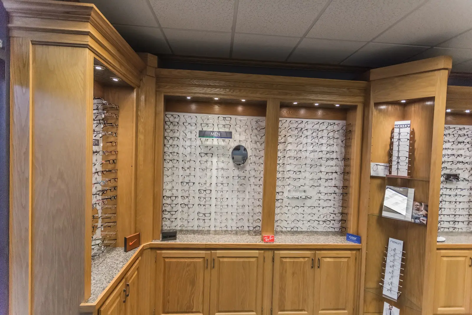 Blue Springs Optical Wooden Dispensary
