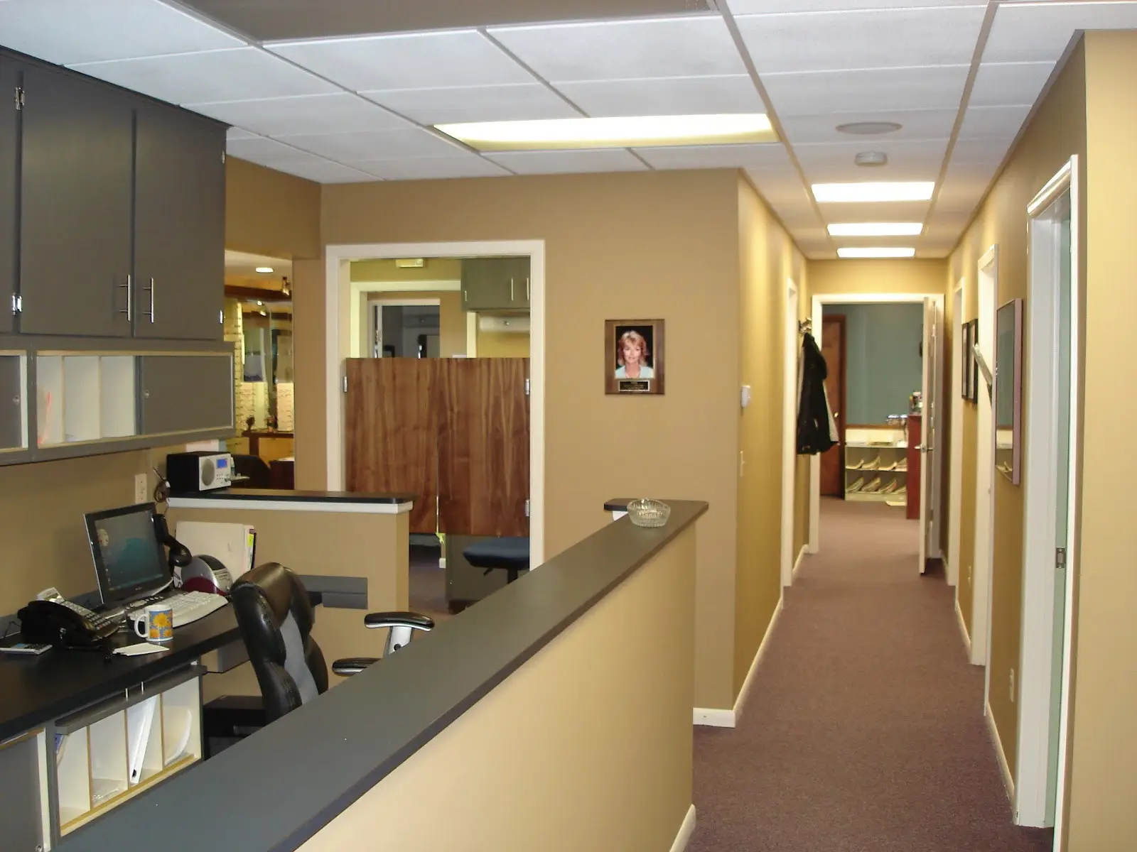 Family Eyecare Clinic - Painesville front desk at 77 Normandy Drive OH.
