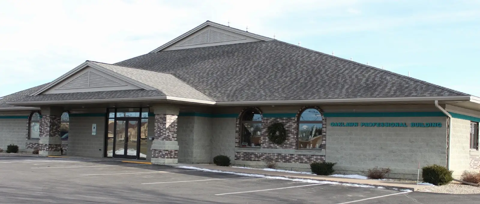 Outside Kivlin Eye Clinic