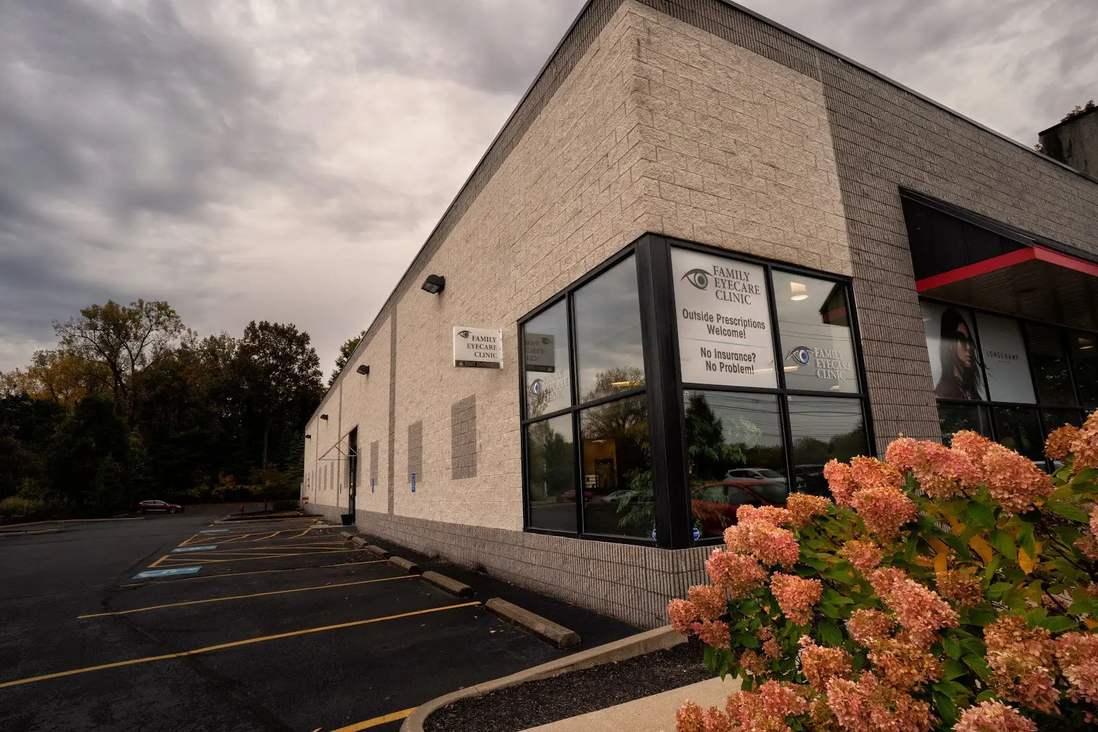 Family Eyecare Clinic - Mentor at 7200 Mentor Avenue.
