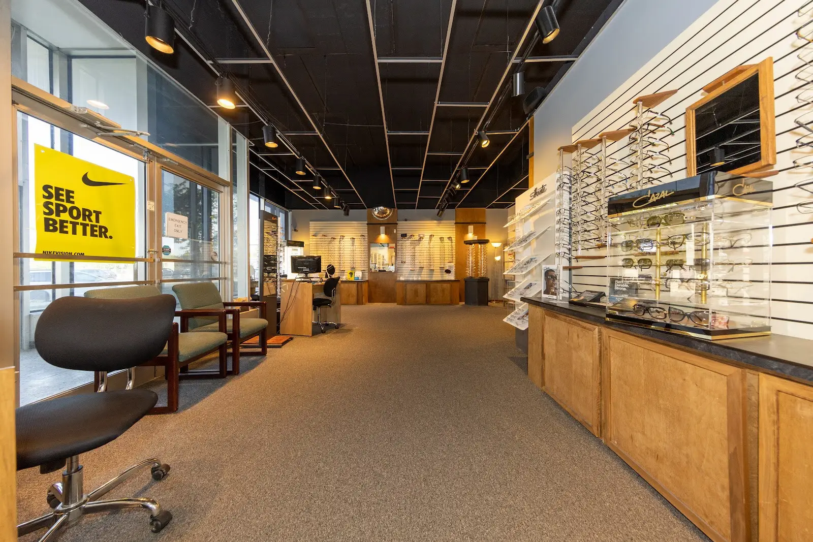Family EyeCare - Snow & Durkin eyewear display