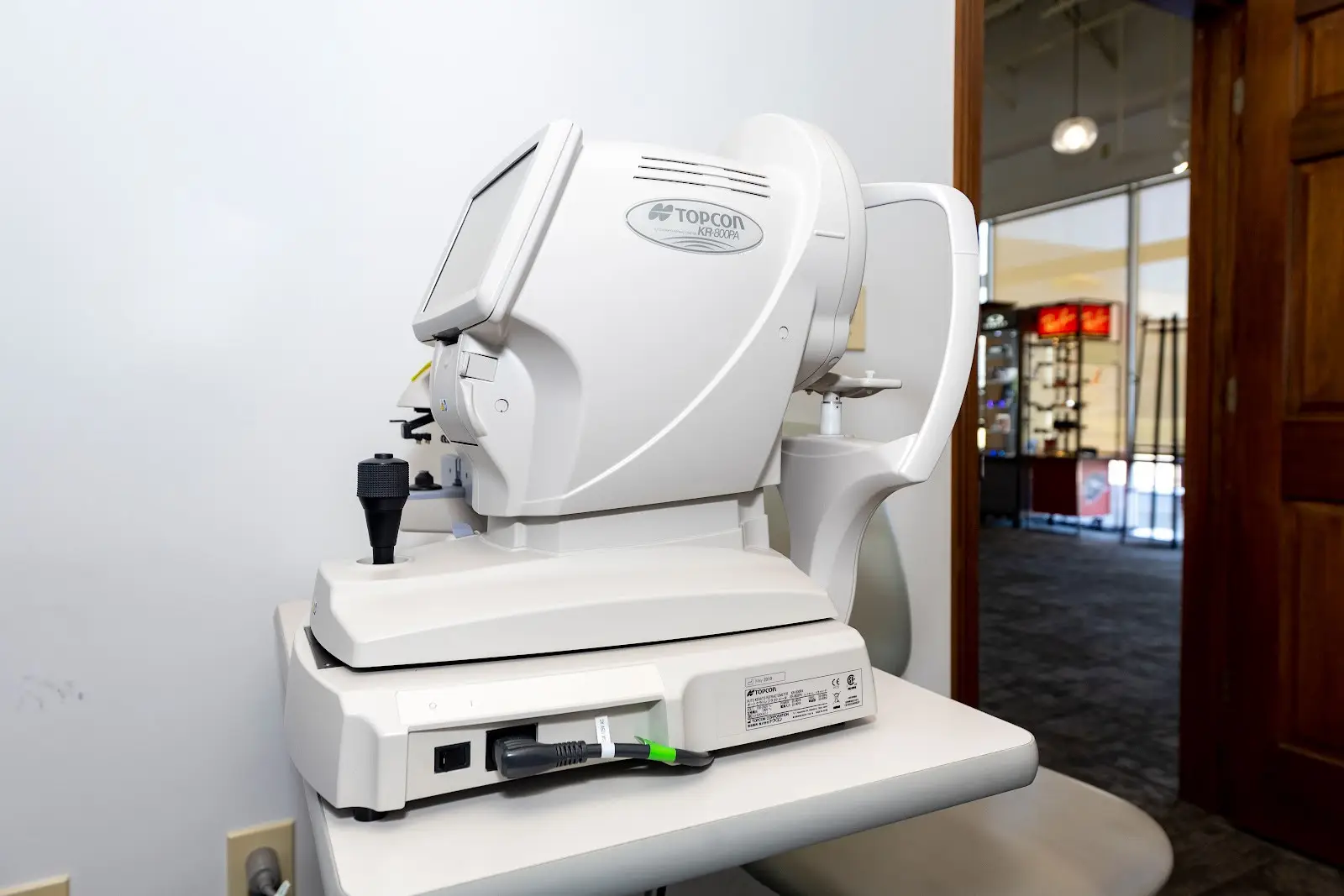 Eye equipment at Perigo Family EyeCare.