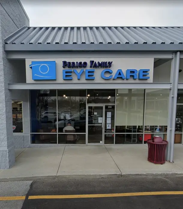 Perigo Family EyeCare practice building.