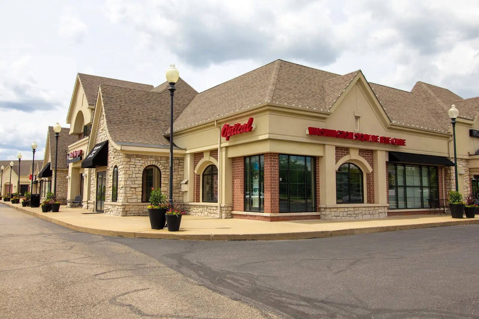 Washington Square EyeCare building at 1981 East Maple Street.