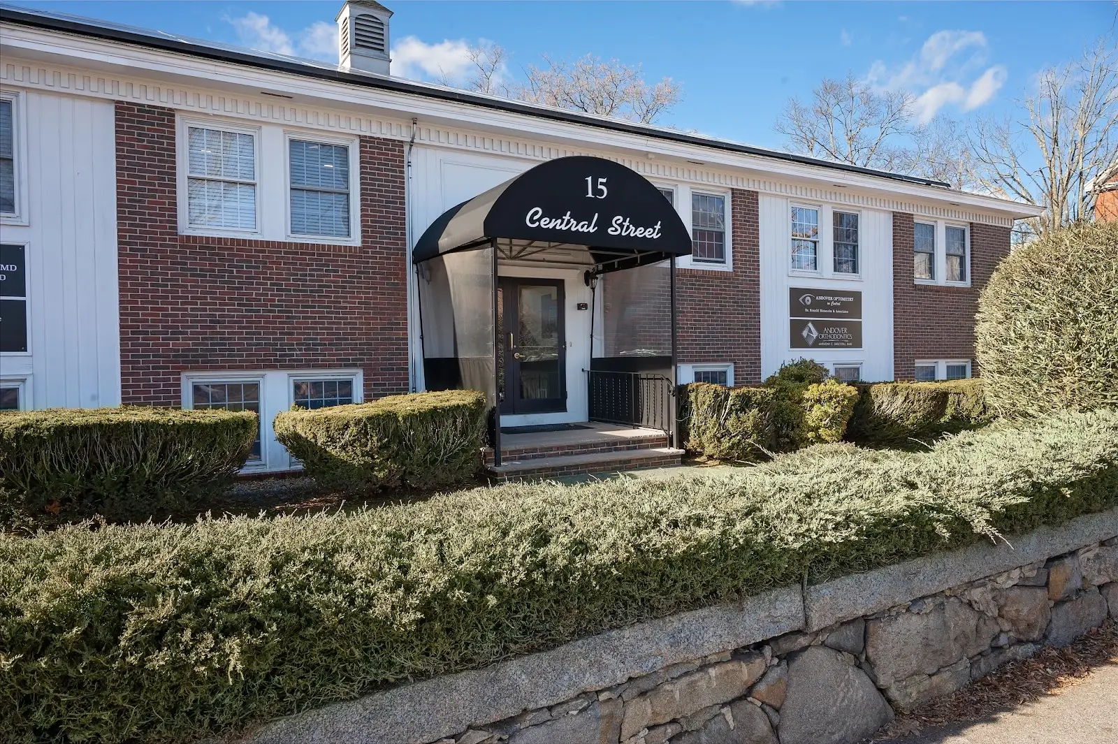 Andover Optometry on Central at 15 Central Street MA