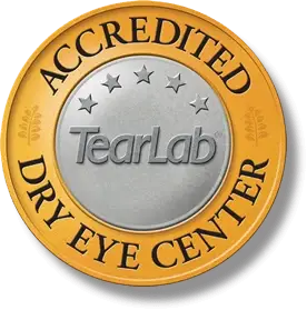 Accredited Tear Lab Dry Eye Center badge