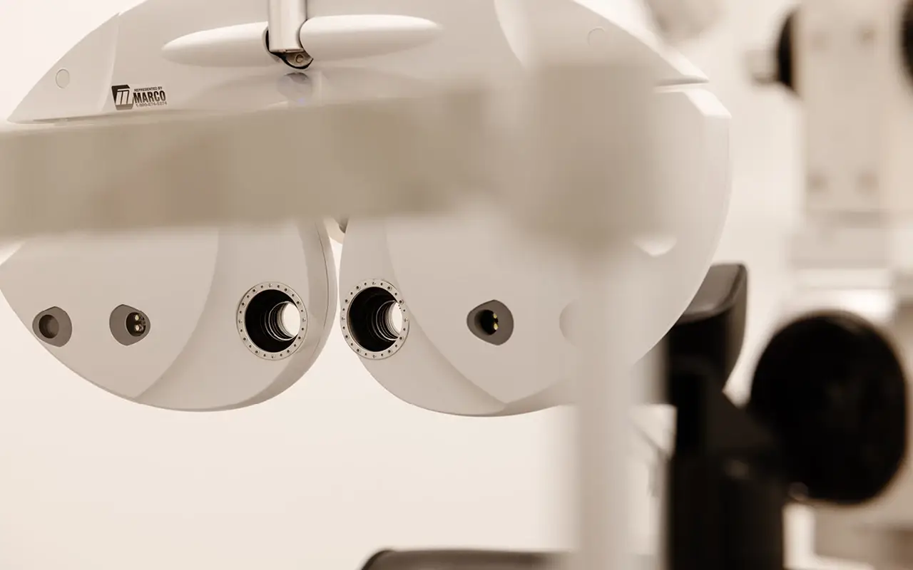 Phoropter at Eyetique Wilkins