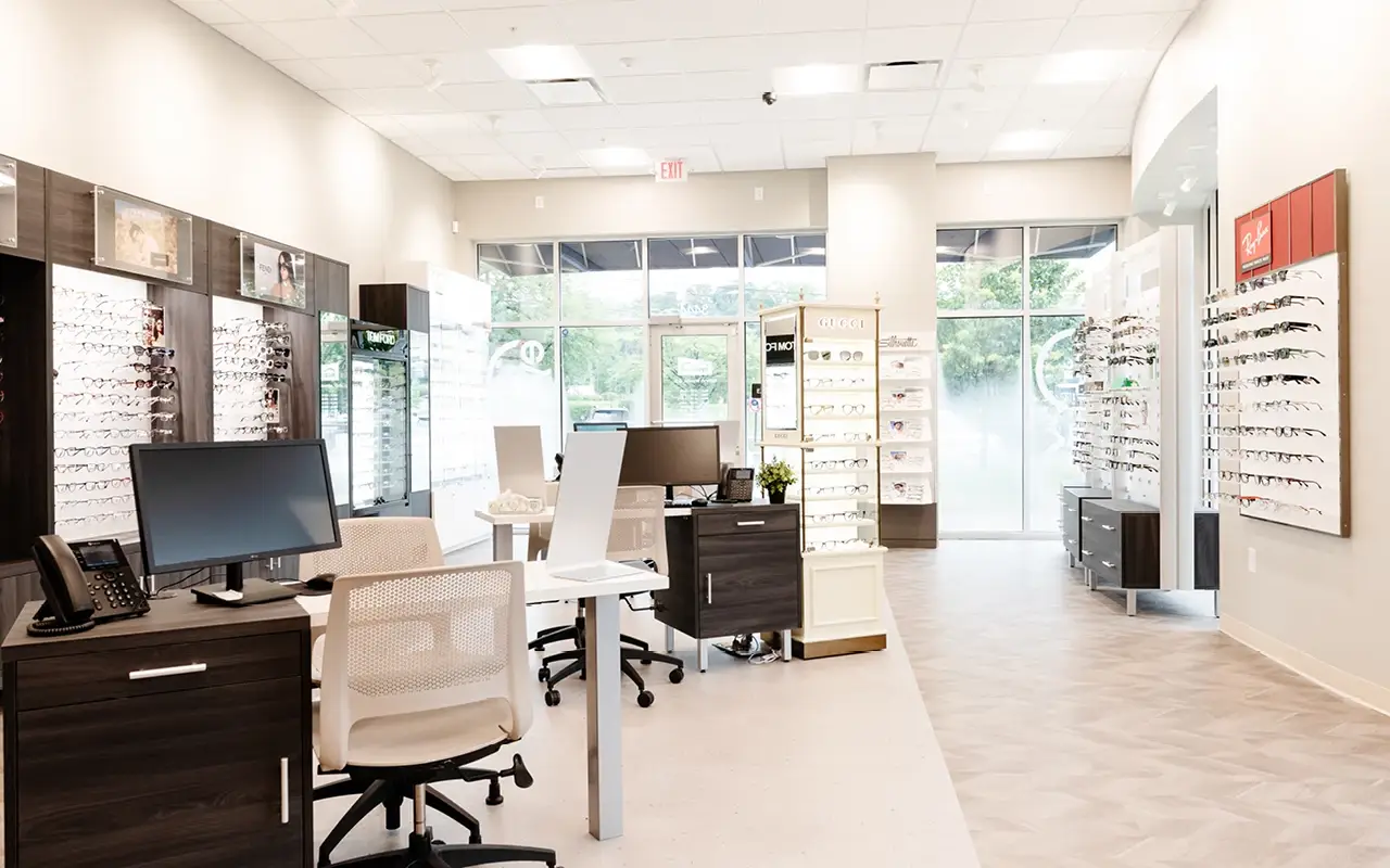 Showroom at Eyetique Wilkins