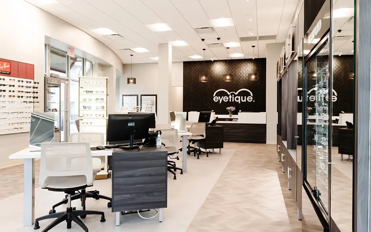 Showroom at Eyetique Wilkins