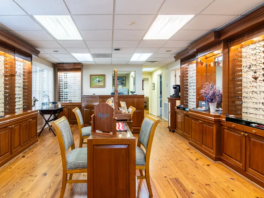 Showroom inside Fulghum Optometry