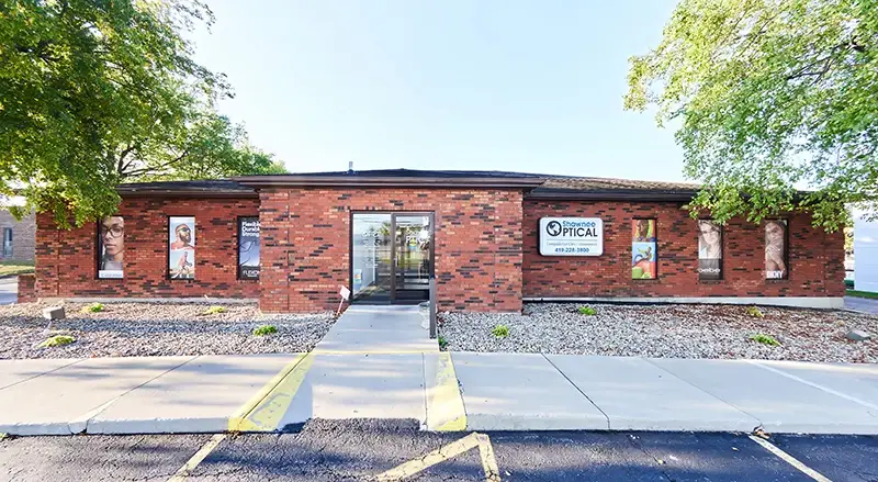 Exterior building of Shawnee Optical Lima