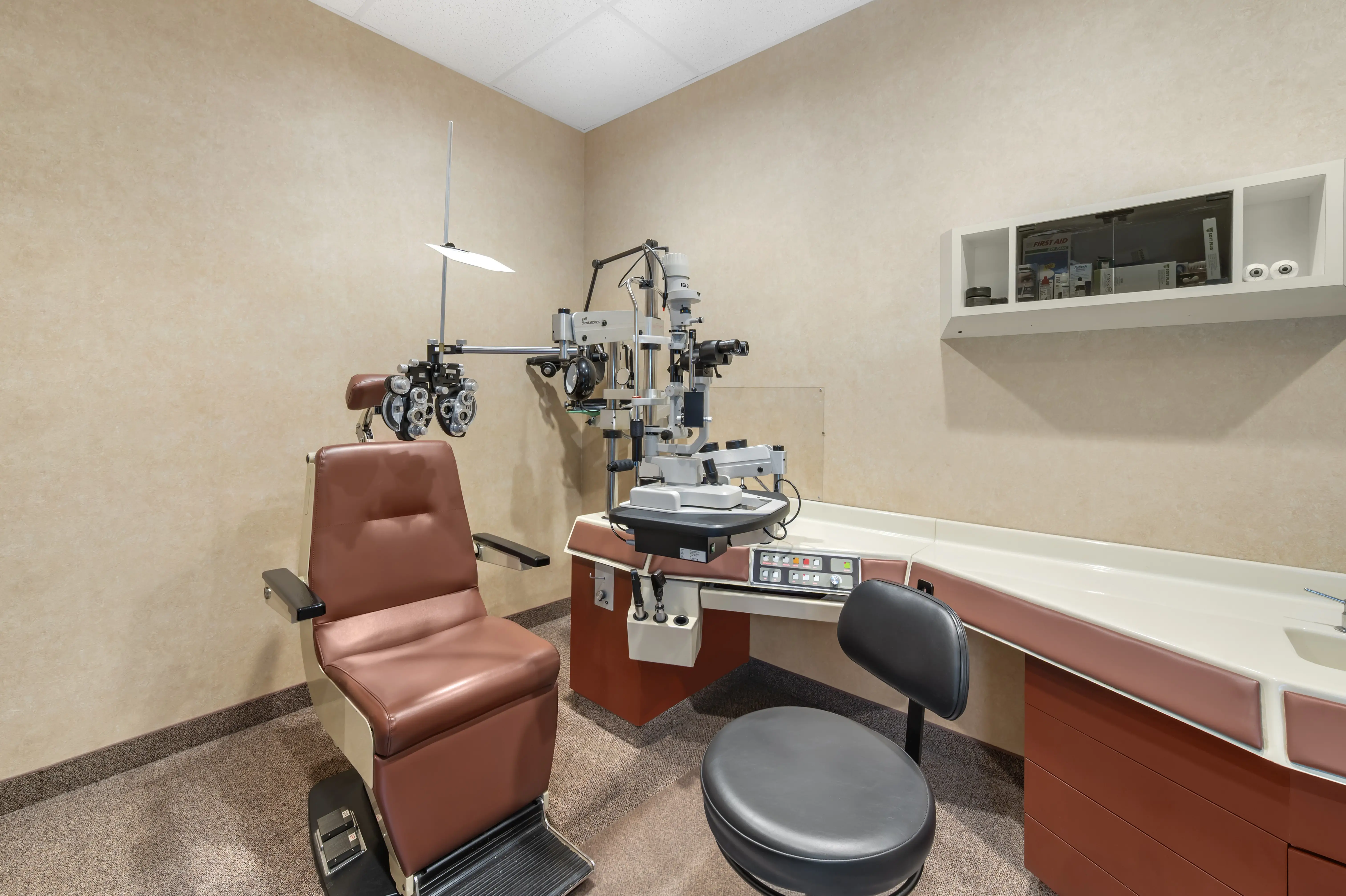 Our optometry practice in Frederick Research Park