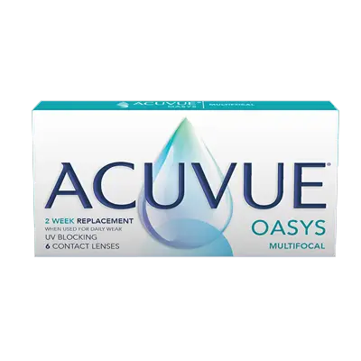 ACUVUE® OASYS MULTIFOCAL with
PUPIL OPTIMIZED DESIGN