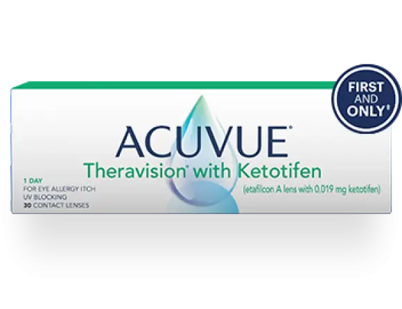 ACUVUE® Theravision™ with Ketotifen