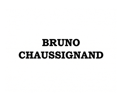 Bruno Chaussignand (custom designed logo)