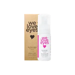 We Love Eyes Tea Tree Water Eyelid Cleansing Wipes