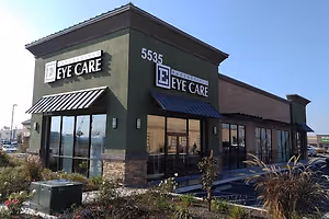 Bakersfield Eye Care Optometric Center exterior building entrance