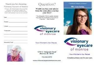 Visionary Eyecare of Monroe offers comprehensive primary care for your eyes, specializing in eyeglass sales and repair, and digital eye care services.
