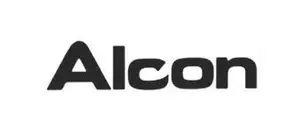 Alcon logo displayed on a white background