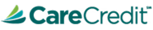 Green banner with a small blue logo on the left