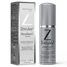 The Zocutar Zocufoam bottle and box are shown on a white background.