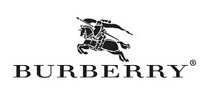 Burberry logo featuring a knight riding a horse