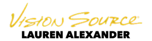 Vision Source logo on a black background