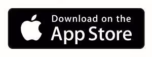 An image with a black background and a white Apple logo, with the words 'Download on the App Store' in white text