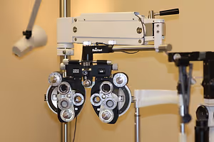 An image of an ophthalmic instrument with the brand name Reichert.