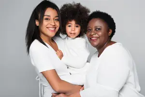 Generations of family members