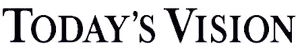 Today's Vision logo with white text on a black background