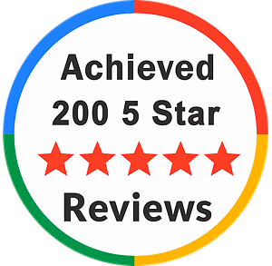 5 Star Reviews on Google