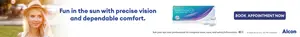 Preciison 1 contact lenses ad