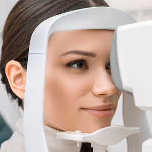 Advanced eye exam technology in Conroe, TX
