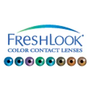 FreshLook Color Contact Lenses logo with multiple colored eyes